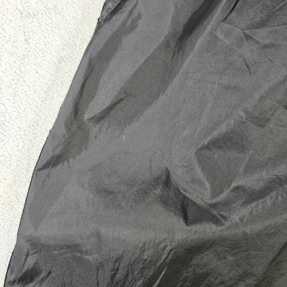 Vintage Nike Track Pants Mens Sz L Windbreaker Lined Black Lightweight Gray Tag - Picture 3 of 15